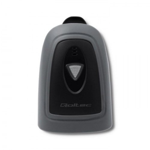 Stregkodescanner med USB - Qoltec 50863, kablet QR & stregkode