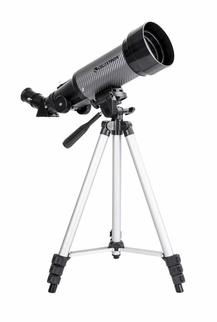Teleskop Celestron Travelscope 70 DX refraktor - sort/grå