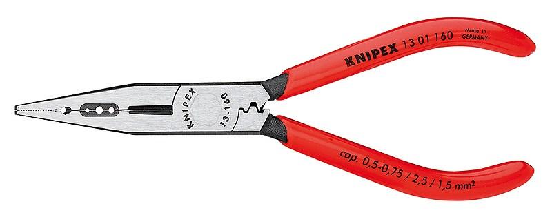 Fladtang med nålespids Knipex 160 mm billede