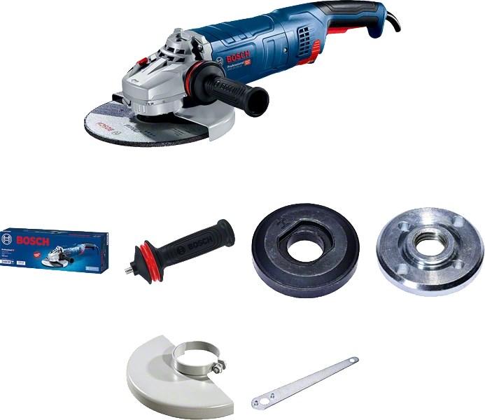 Vinkelsliber Bosch GWS 24-230 JZ – 23 cm, 2.400 W, 6.500 o/min, 6 kg billede