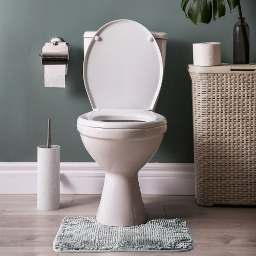 Bademåttesæt Bati grå 50×80 + 40×50 – AmeliaHome