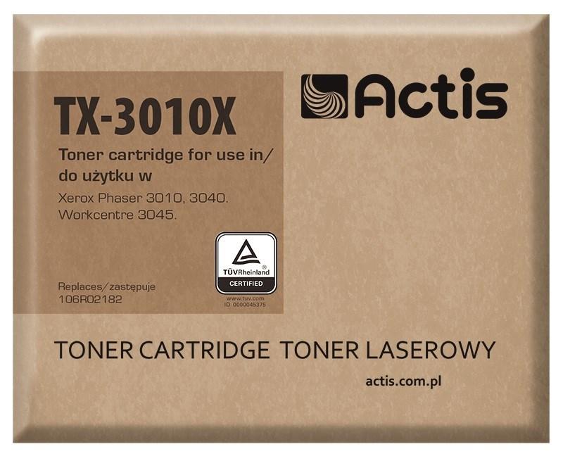 Toner til laserprinter Actis TX-3010X – sort, standard, 2.300 sider (kompatibel med Xerox 106R02182) billede