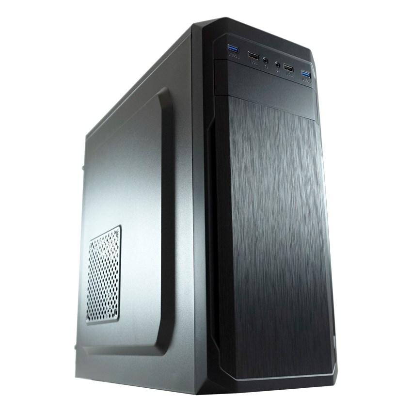 PC kabinet midi tower - LC-POWER 7039B, sort billede