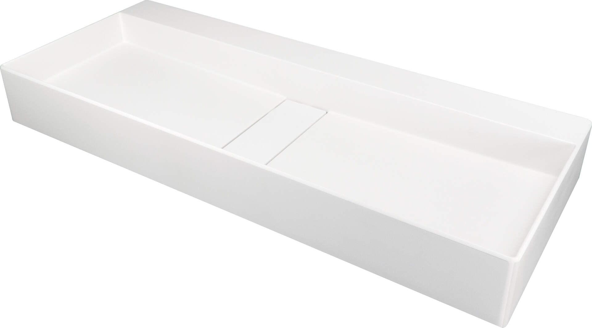 Køkkenvask i granit til bordplade - deante, med rist