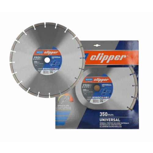 Diamantskæreskive 350 mm – Norton Clipper Pro Universal Laser