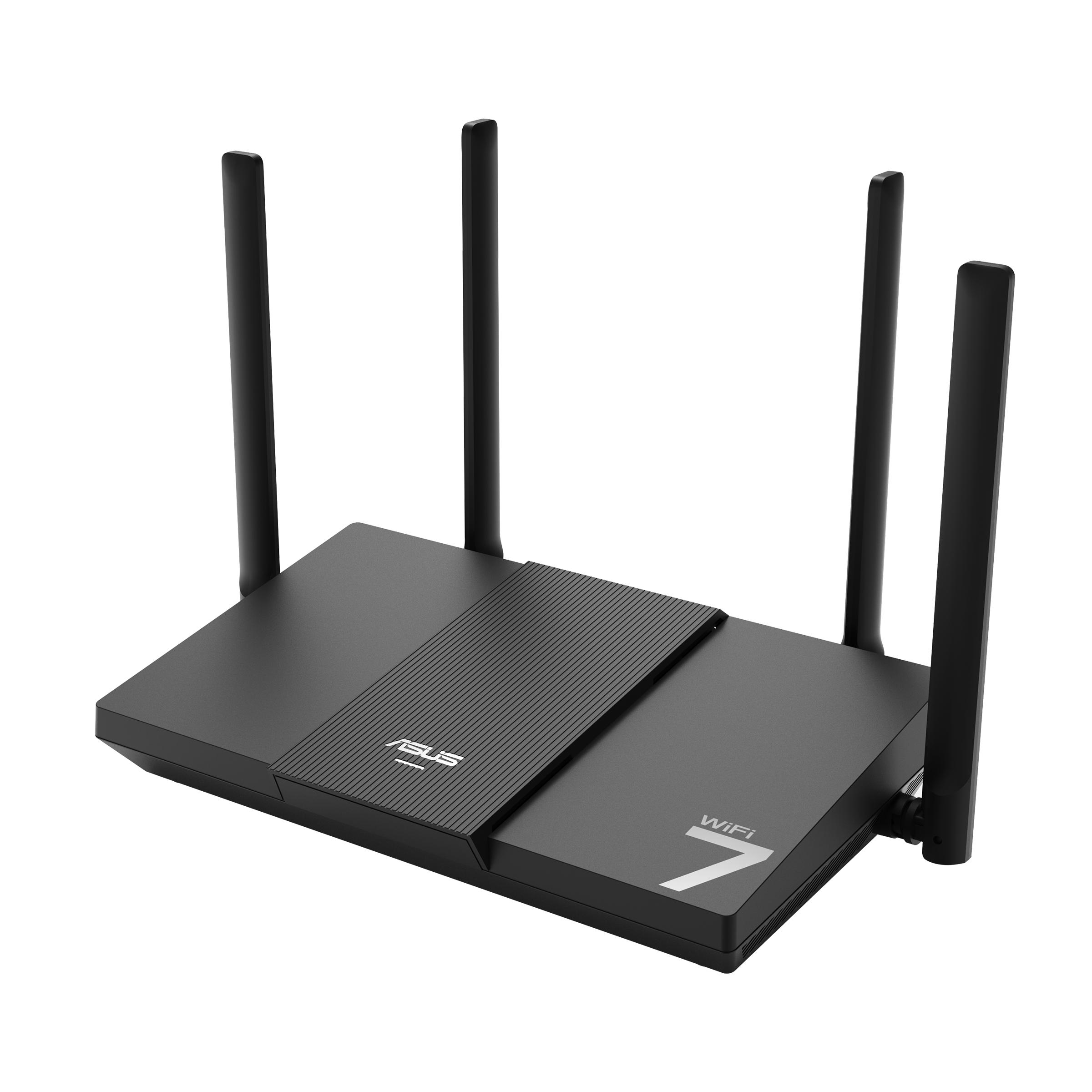 WiFi 7 router ASUS RT-BE50 BE3600 - dual‑band 2,5G LAN billede