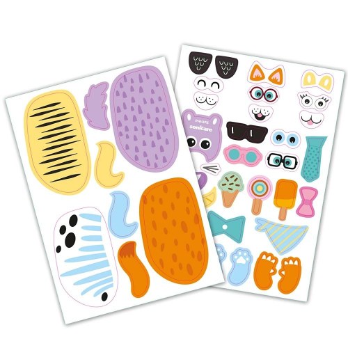 Elektrisk tandbørste til børn Philips Sonicare For Kids HX3601/01 – Design a Pet Edition