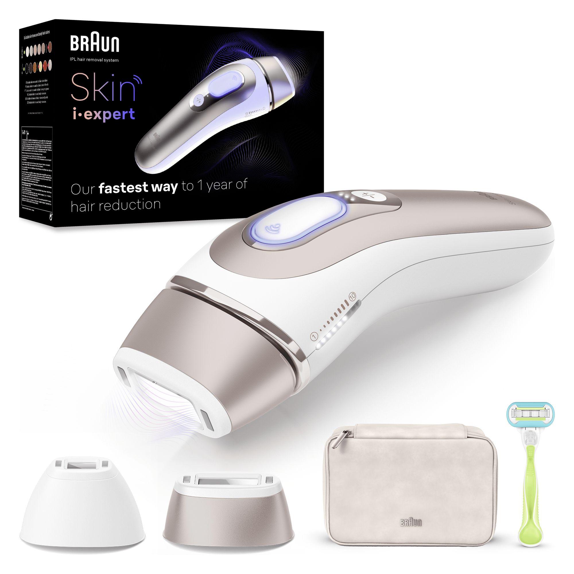 IPL hårfjerningsapparat Braun Skin i-expert PL7147 - roseguld/hvid billede