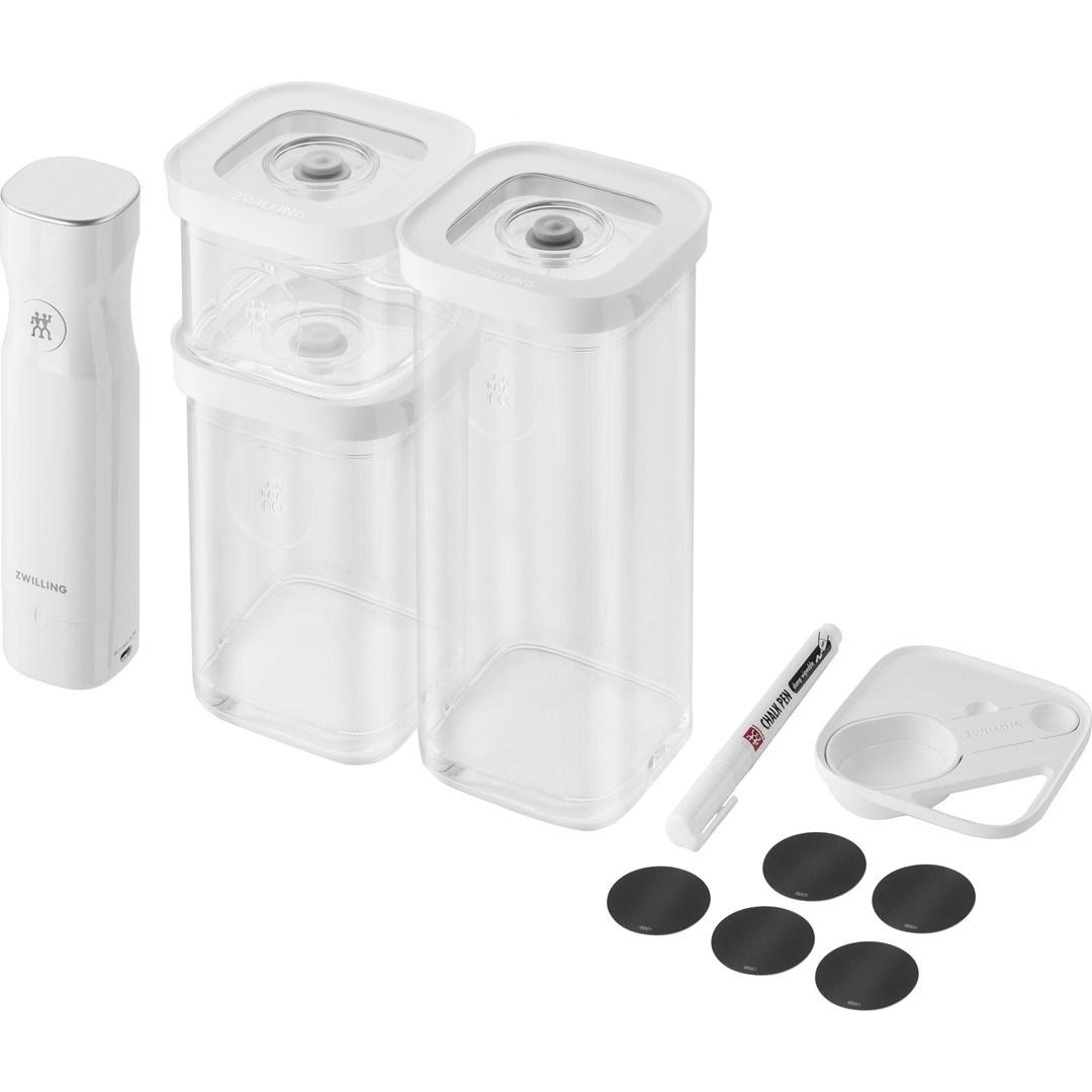 Madopbevaring vakuumsæt ZWILLING Fresh & Save Cube - plast, startkit