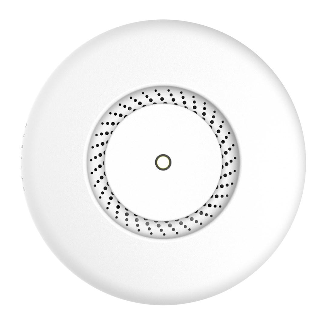 Adgangspunkt Wi‑Fi Mikrotik cAP ac – 867 Mbit/s, hvid, PoE billede