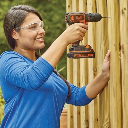 Skruemaskine 18V Black+Decker BDCDC18BAFC-QW (akku)
