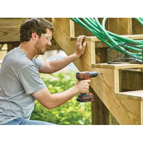 Skruemaskine 18V Black+Decker BDCDC18BAFC-QW (akku)