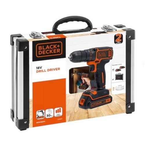 Skruemaskine 18V Black+Decker BDCDC18BAFC-QW (akku)