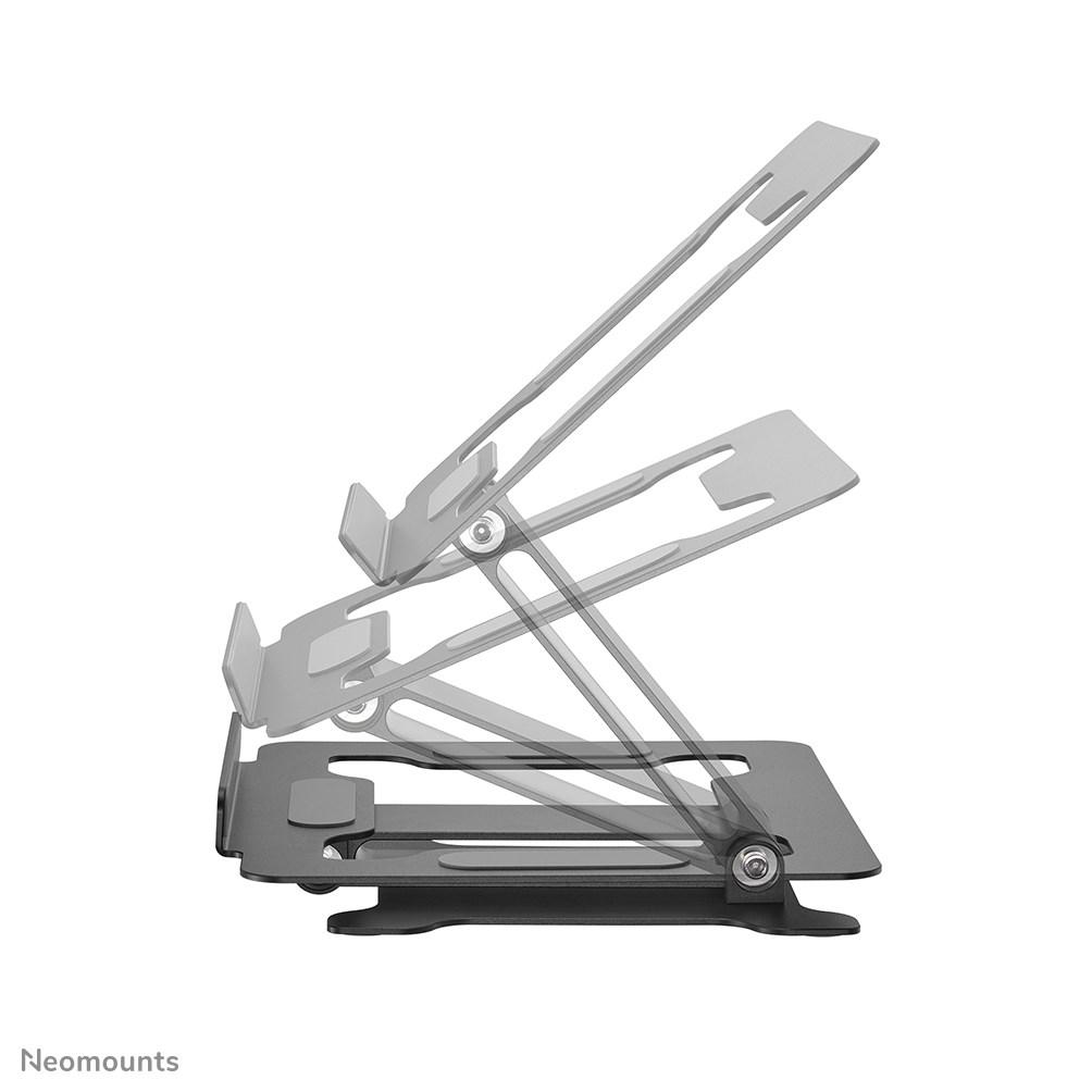 Laptop stander - Neomounts DS20-740BL1, 11-15", højdejusterbar og foldbar billede