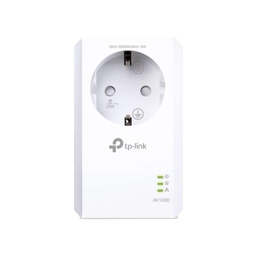 Powerline adapter TP-Link TL-PA7017P AV1000 med passthrough