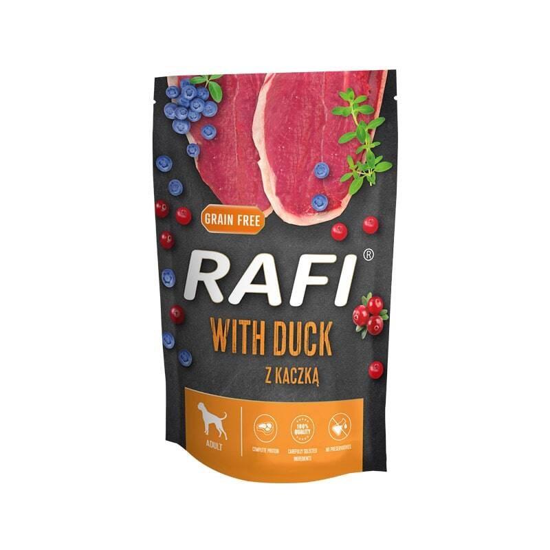 Hundefoder vådfoder Dolina Noteci Rafi med and – 500 g