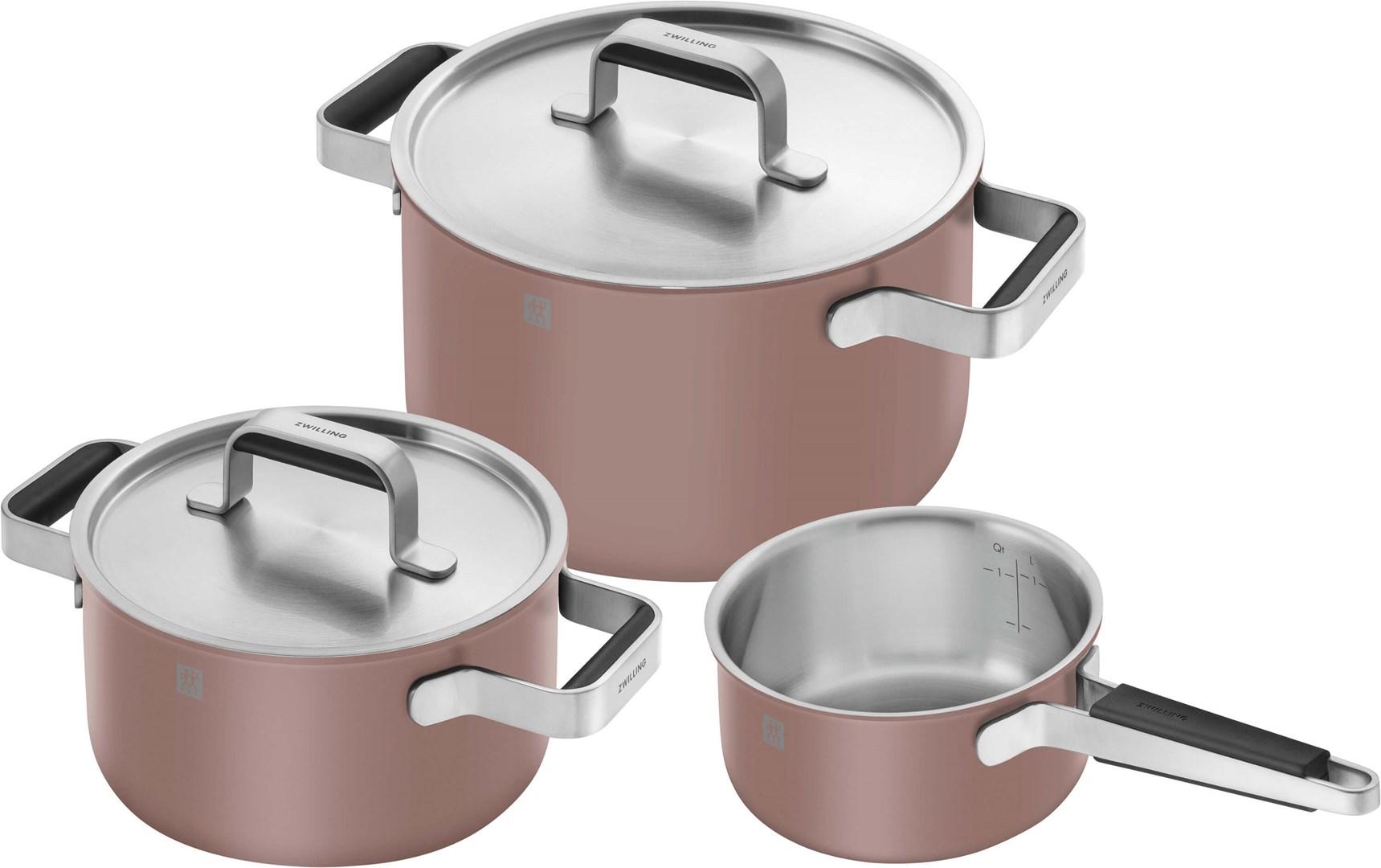 Zwilling Zwilling Pure kasserollesæt 5 dele Pink