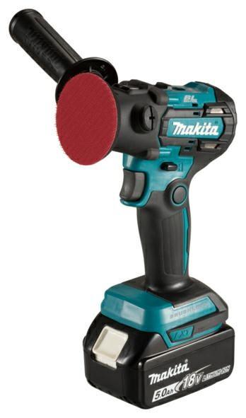 Polermaskine Makita 18V DPV300RTJ 75 mm - 2x5,0 Ah billede