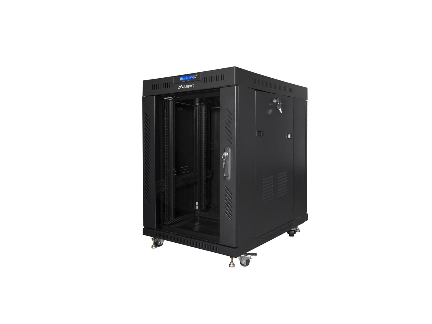 Lanberg FF01-8015-12BL - 15U - Free Standing Rack Cabinet