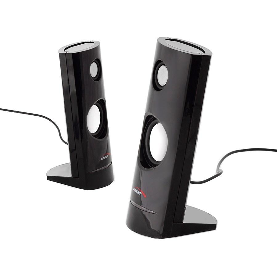 PC højtalere - AUDIOCORE AC860 2-vejs 2.0, 4 W, sort, kablet billede