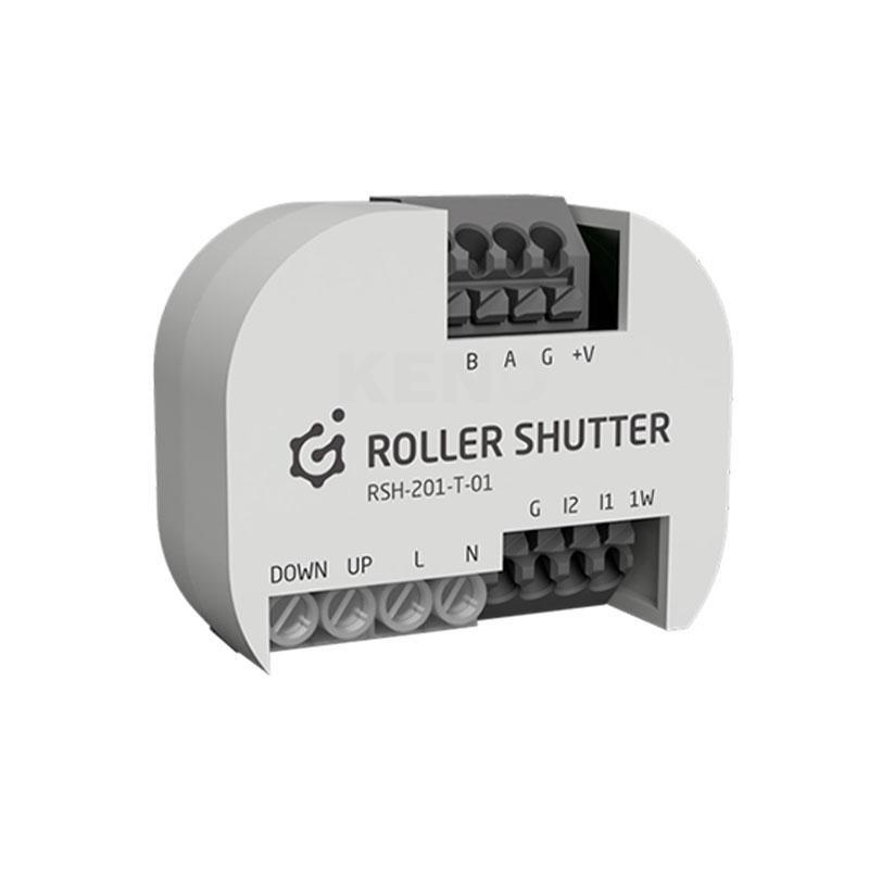 Rulleskodde-modul til smart home - Grenton 1-kanal, 1‑Wire, 2 digitale indgange, indbygning, TF‑Bus