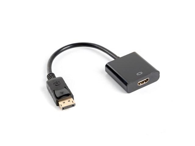 DisplayPort til HDMI adapter 10 cm - Lanberg billede