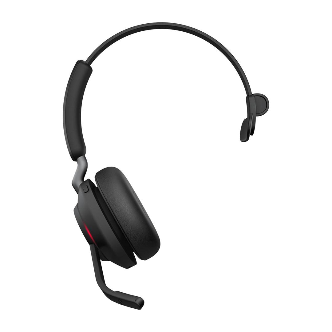 Trådløst headset Jabra Evolve2 65 USB-C UC Mono – sort billede