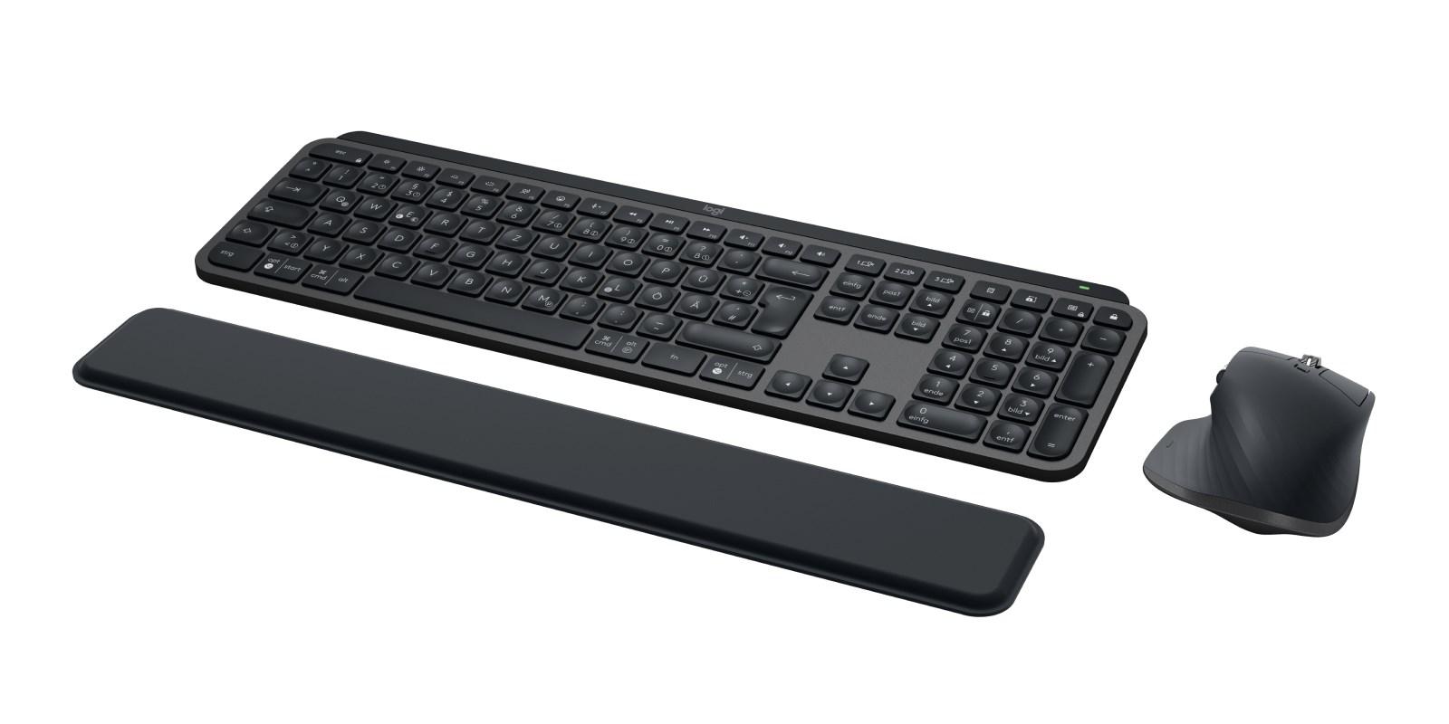 Trådløst tastatur og mus - Logitech MX Keys S Combo (grafit) billede