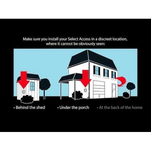 Nøgleboks med bøjle – Master Lock Select Access, stor, kombinationslås