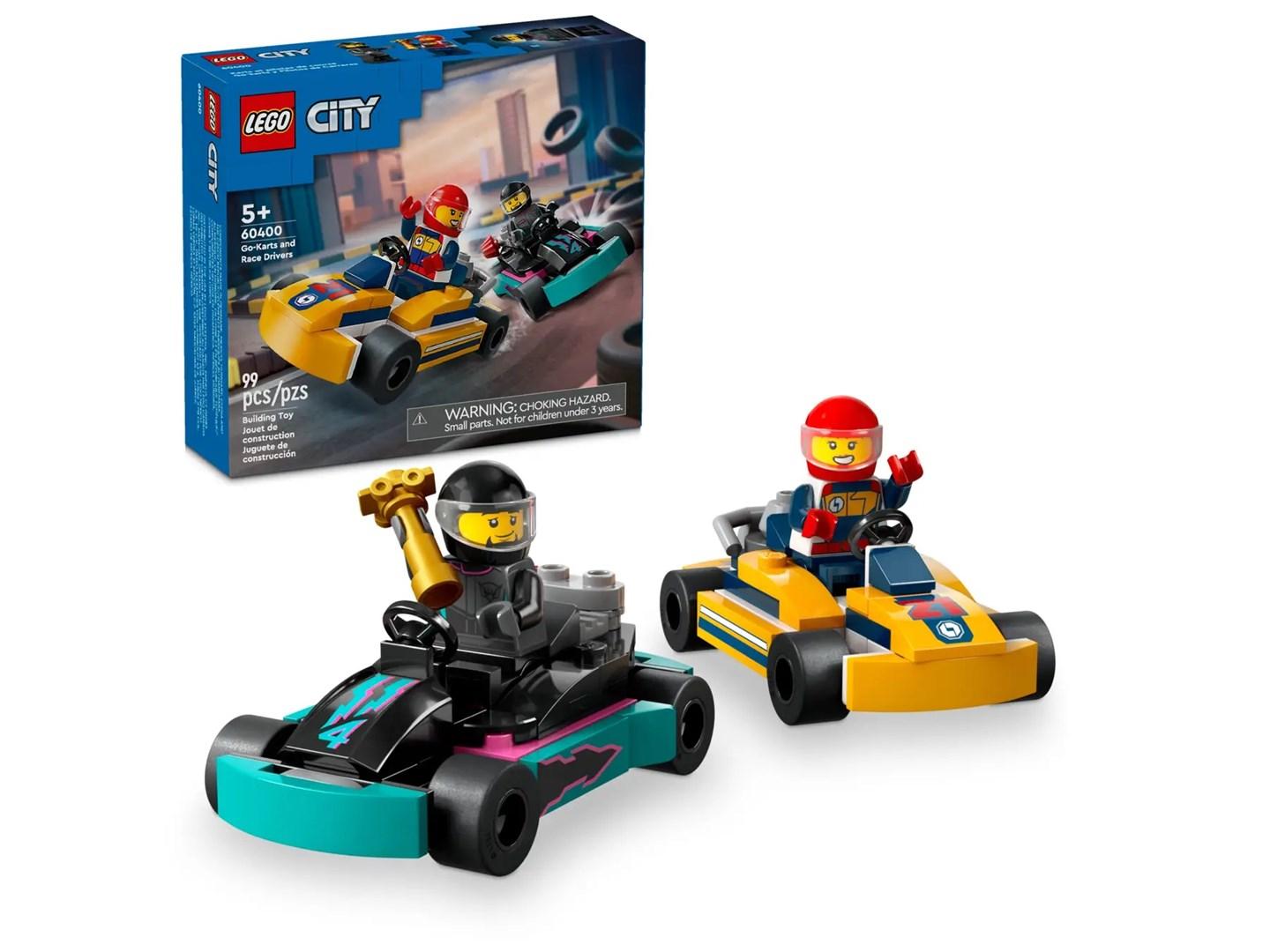 LEGO City gokarts og racerkørere 60400