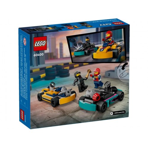 LEGO City gokarts og racerkørere 60400