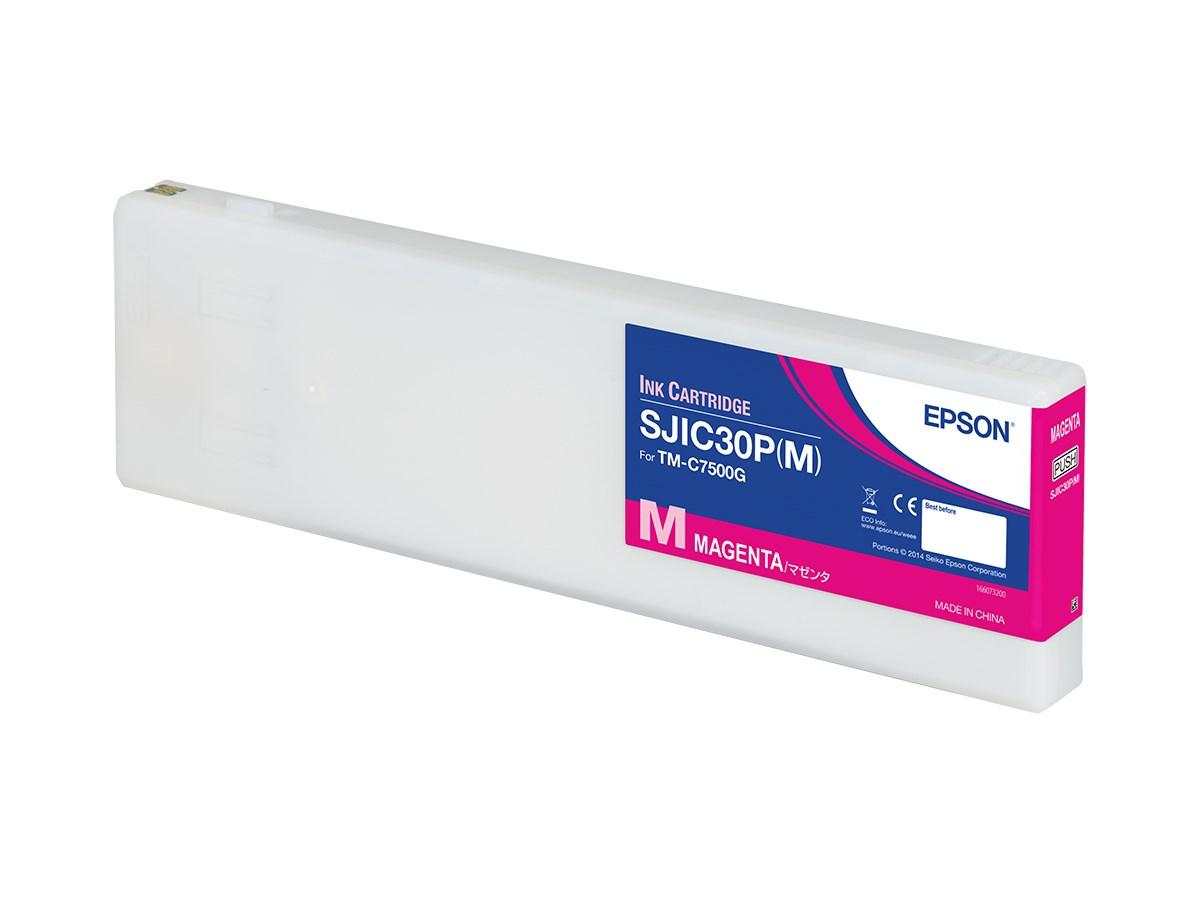 Blækpatron Epson SJIC30P (Magenta) til ColorWorks C7500G billede