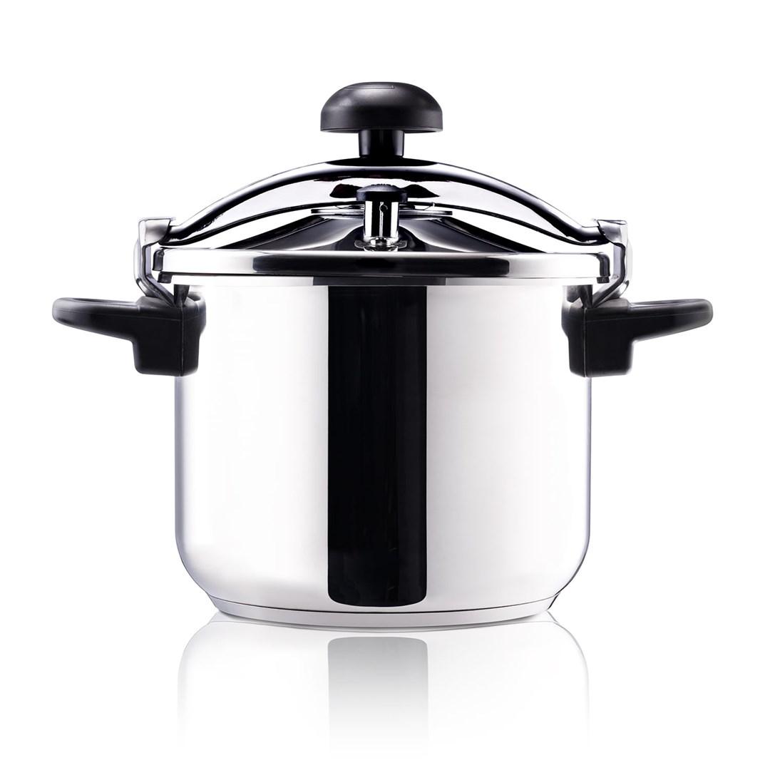 Taurus Classic Moments 6L, 6 L, Keramik, Gas, Induktion, Forseglet plade, Rustfrit stål, Rustfrit stål, Sort