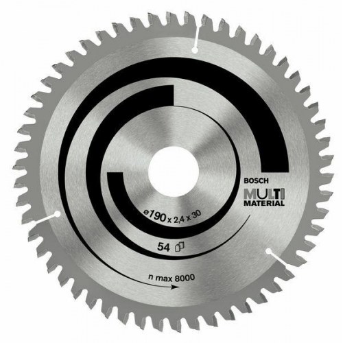 Rundsavklinge Bosch Multi Material 254 mm