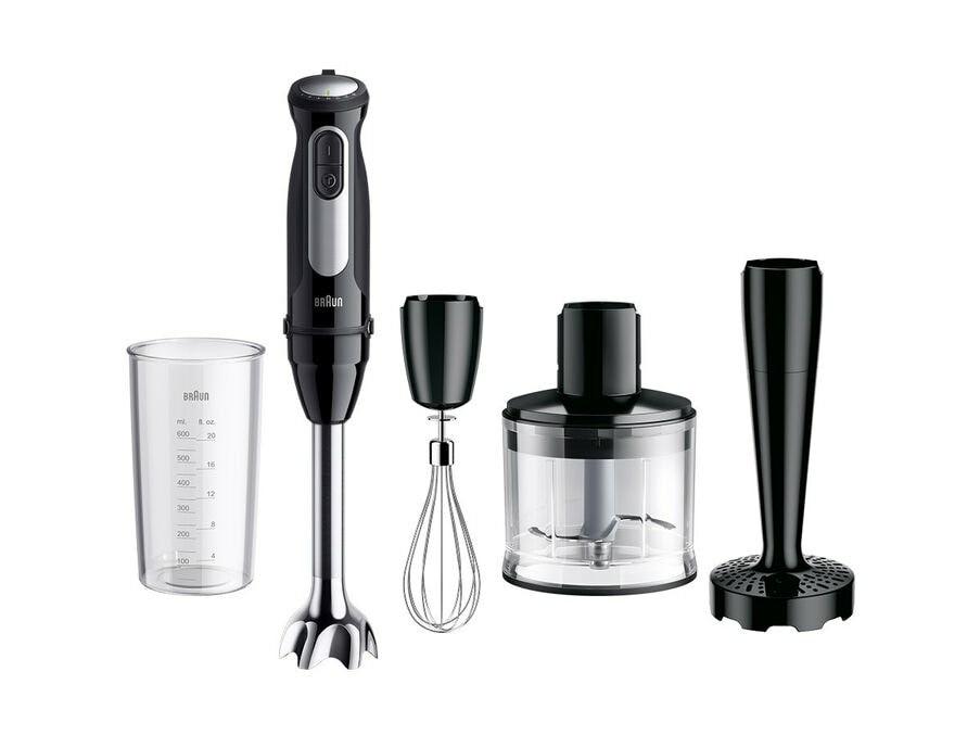 Stavblender Braun MultiQuick 5 Pro 0,6 l - 1.000 W - sort/sølv billede