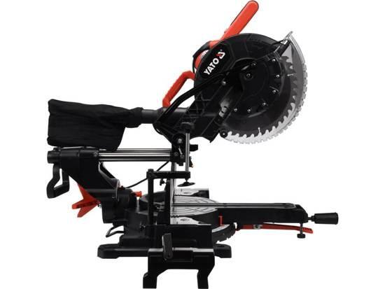 Kap-/geringssav 305 mm med udtræk og laser – YATO 1.800 W