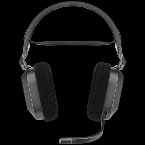 Gaming headset trådløst - Corsair HS80 RGB, over‑ear