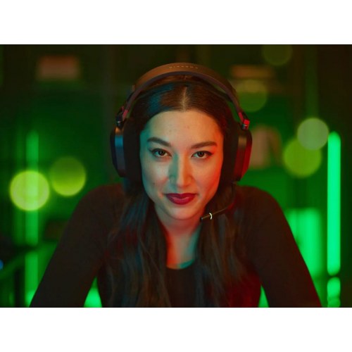 Gaming headset trådløst - Corsair HS80 RGB, over‑ear