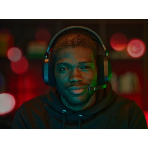 Gaming headset trådløst - Corsair HS80 RGB, over‑ear
