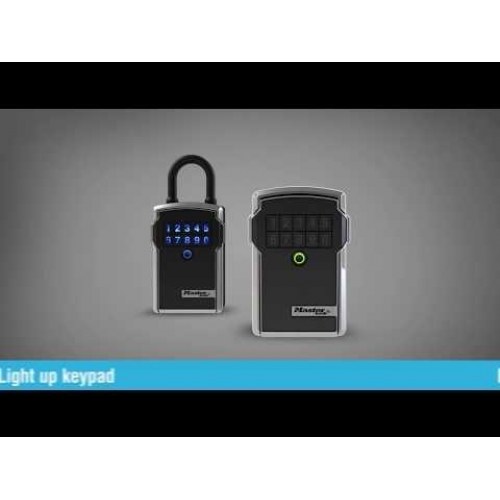 Nøgleboks med Bluetooth – Master Lock 5441EURD, vægmonteret
