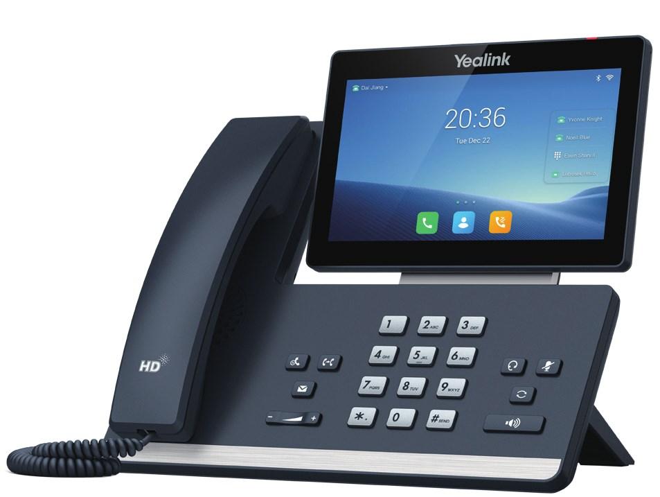 IP-telefon Yealink SIP-T58W - grå, LCD, Wi‑Fi billede