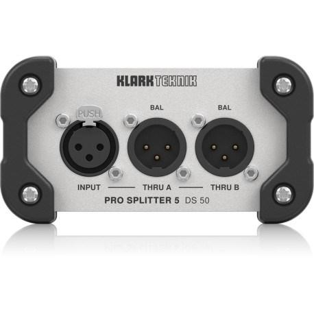XLR splitter - Klark Teknik DS 50, passiv 5-kanals