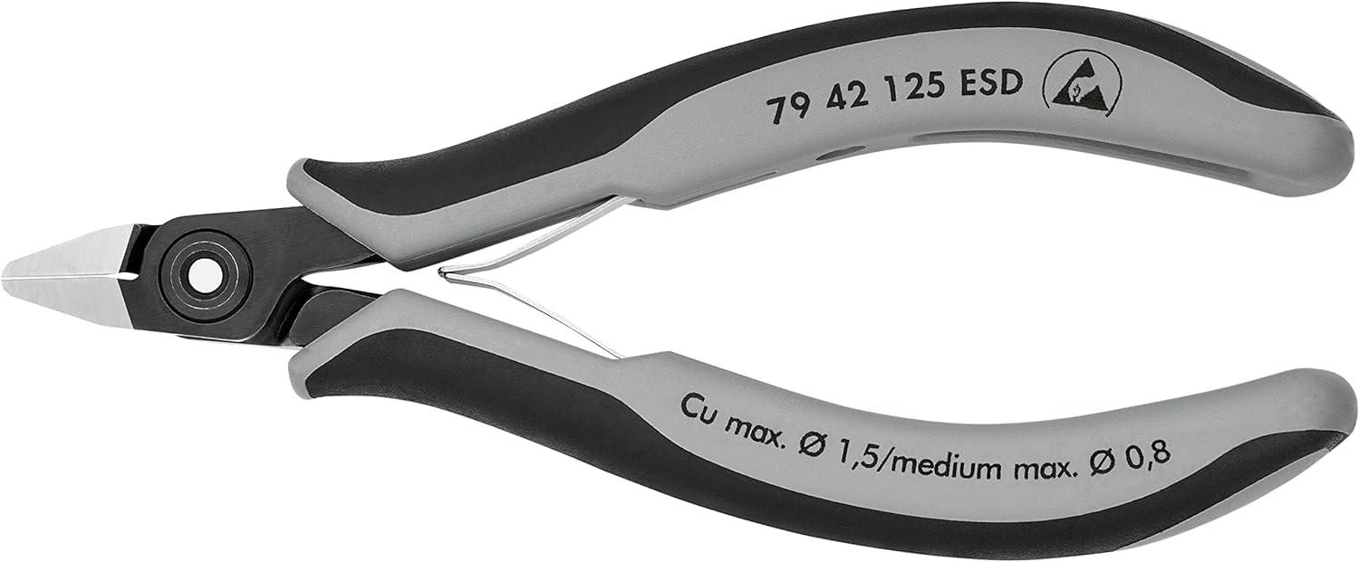 Elektronik-sidebidetang KNIPEX - præcision