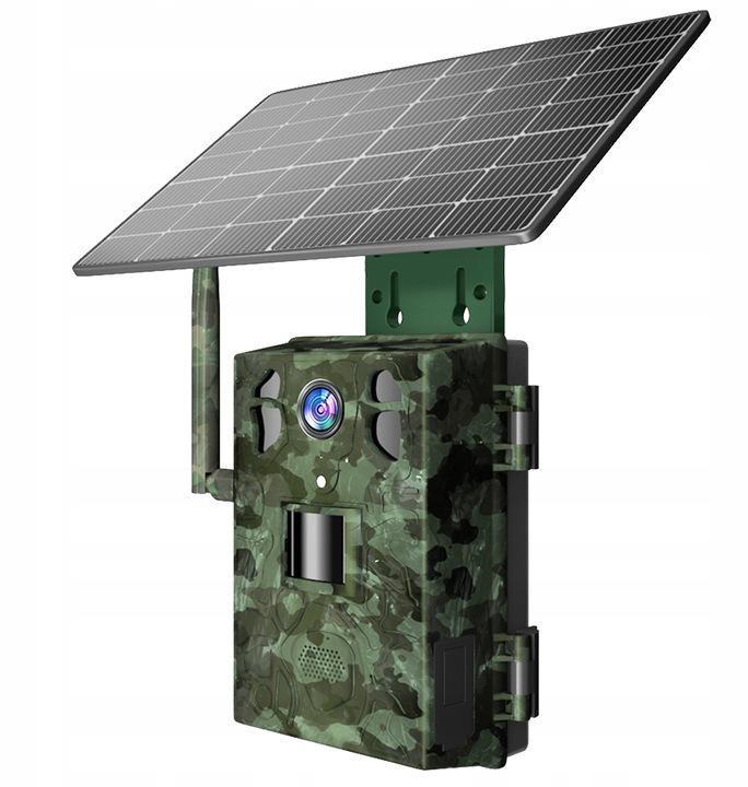 Vildtkamera med solpanel TOPHUNT H6  grøn