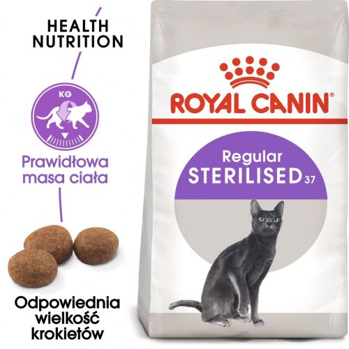 Tørfoder til kat – Royal Canin Sterilised 37, 10 kg