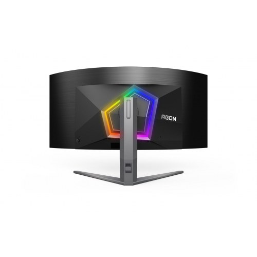 Gaming skærm AOC AGON PRO 45" OLED, 3440×1440, 240 Hz, buet 800R – sort
