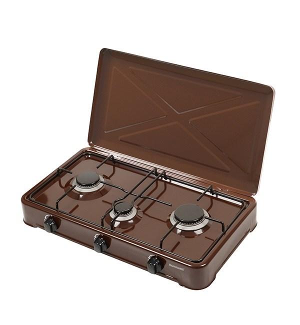 Gaskogeplade bordmodel Ravanson K-03BR – 3 zoner, bronze