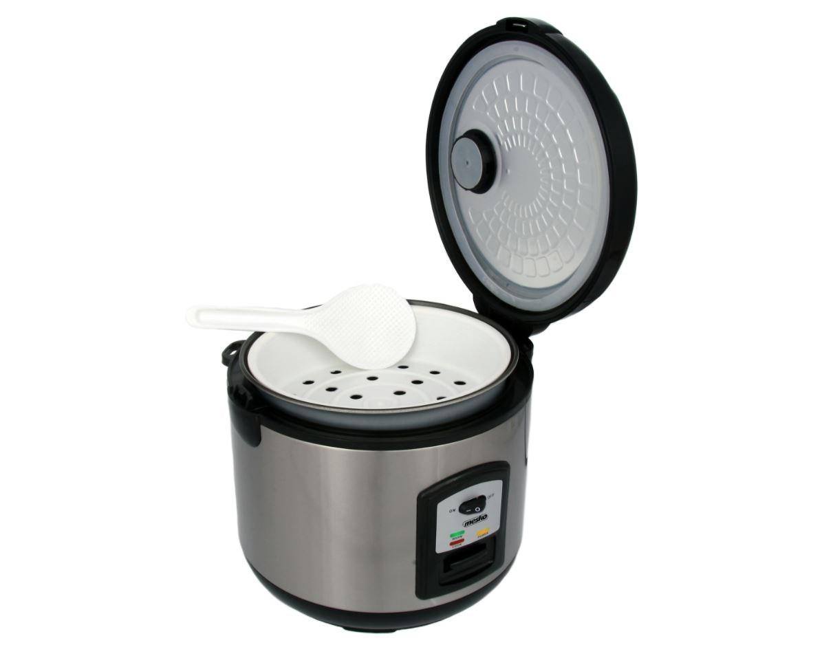 Riskoger Adler Mesko MS 6411 - 1,5 l, 1.000 W, sort/rustfrit stål