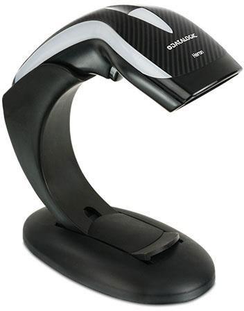 Stregkodescanner 1D med ledning - Datalogic Heron HD3130, sort billede