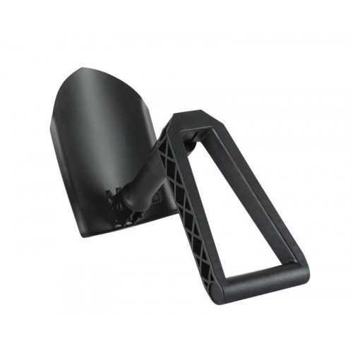 Sammenklappelig skovl – M‑TAC med olivengrønt hylster